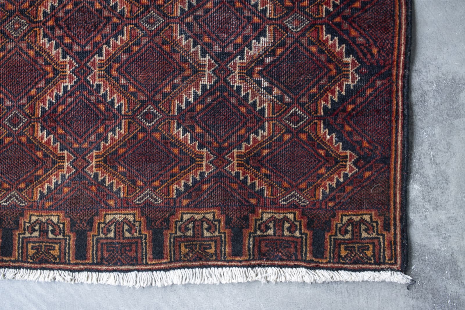 vintage baluch rug