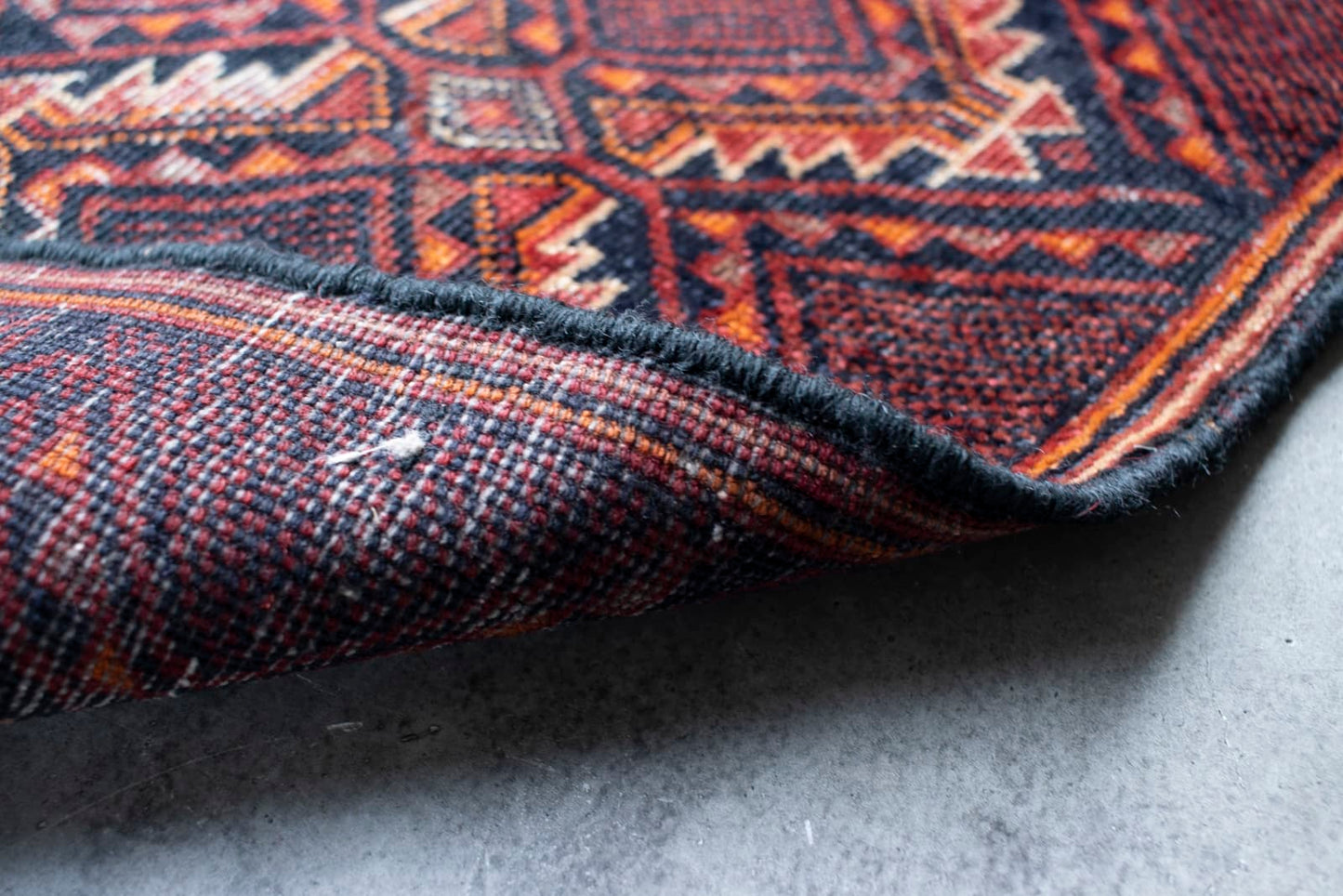 vintage baluch rug