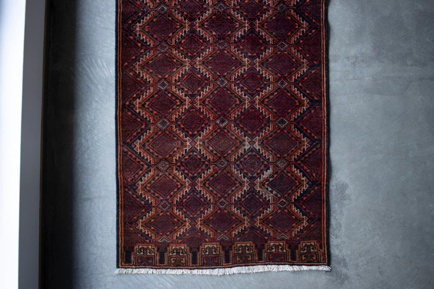 vintage baluch rug