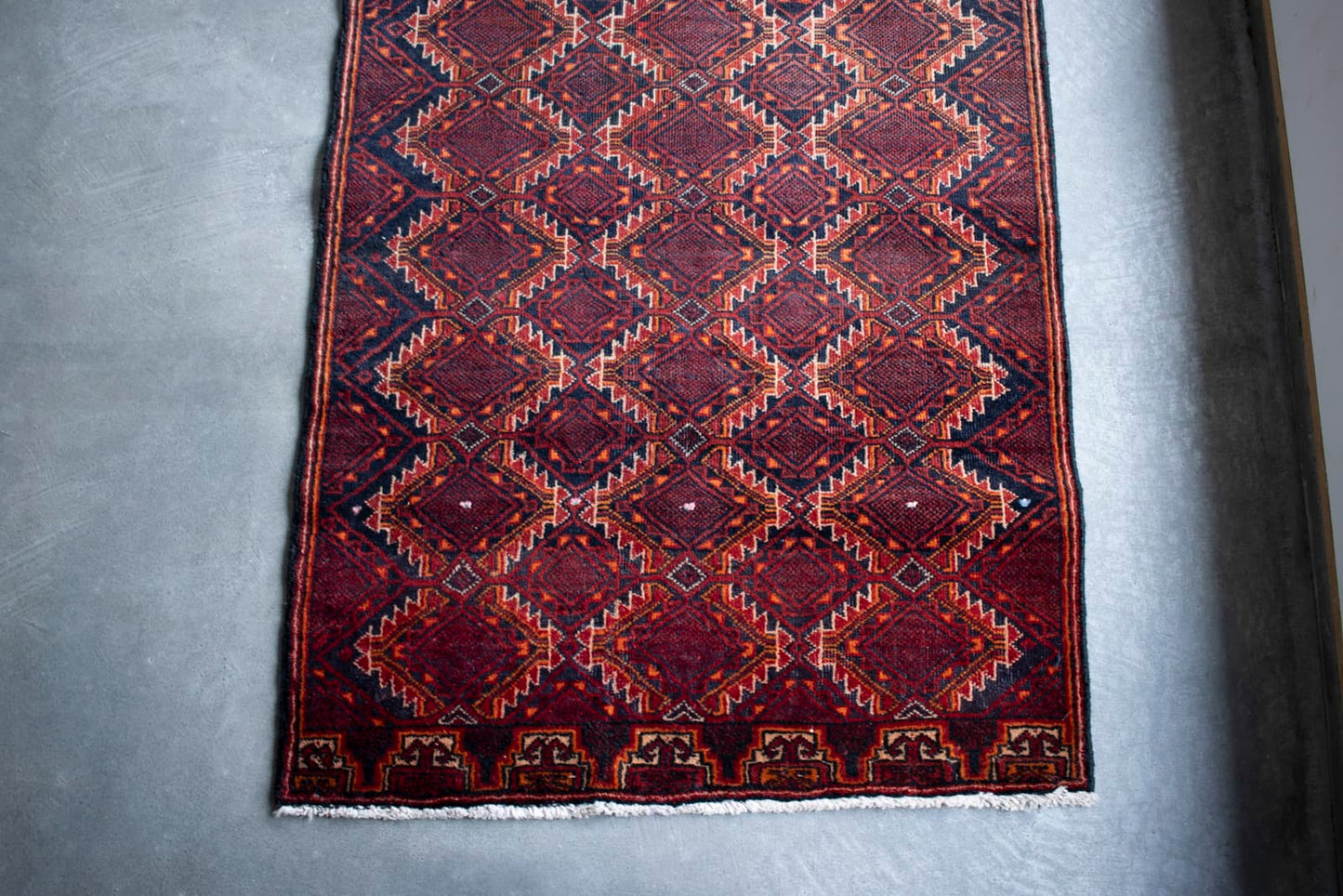 vintage baluch rug