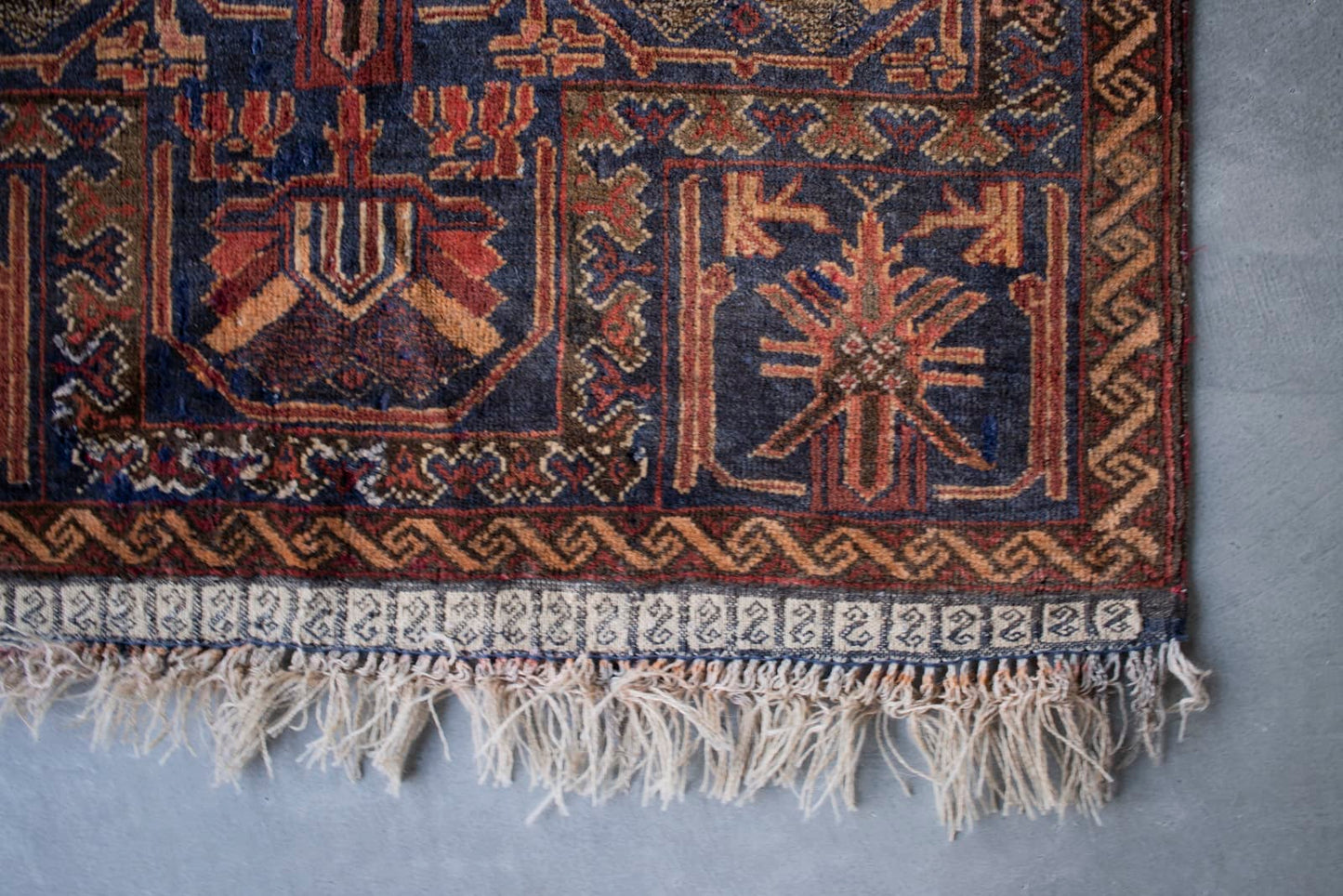 vintage baluch rug