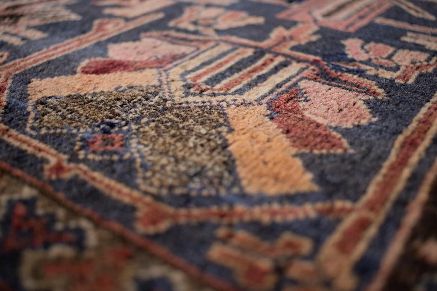 vintage baluch rug
