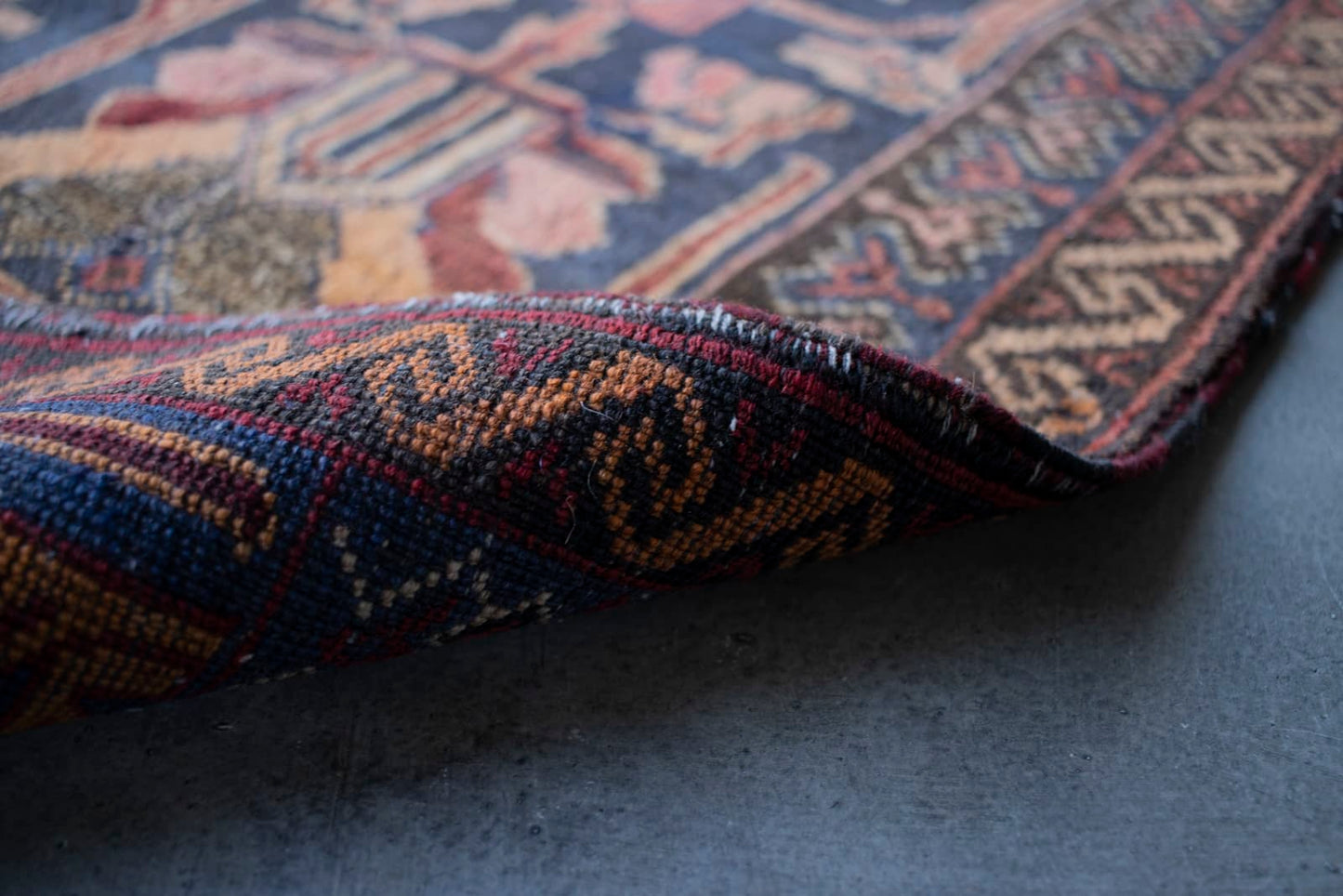 vintage baluch rug