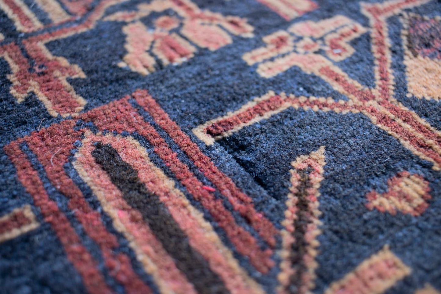 vintage baluch rug