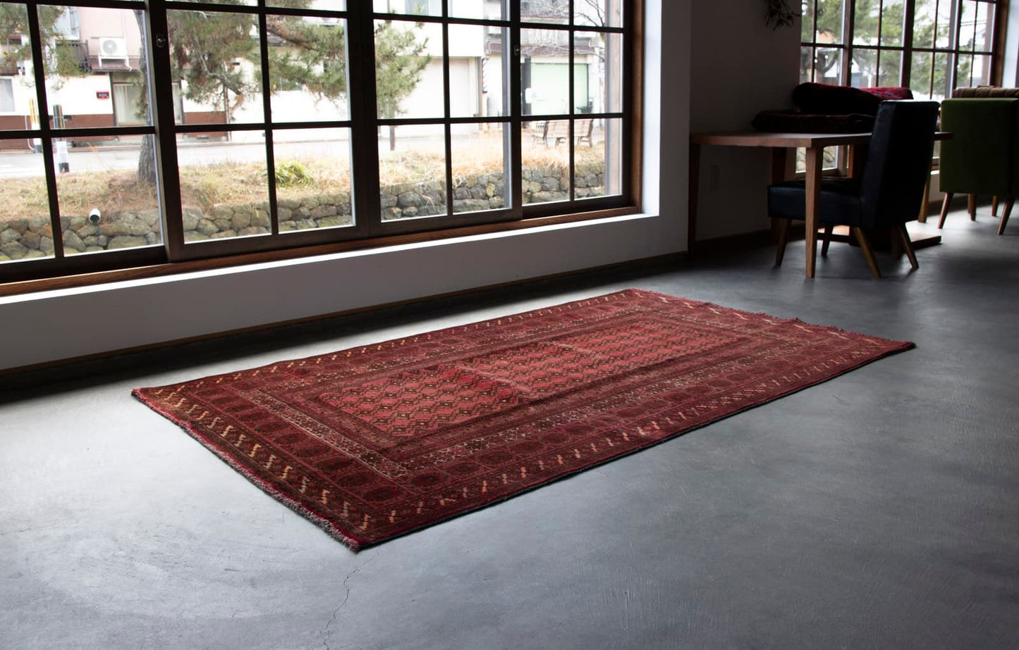 vintage turkmen rug