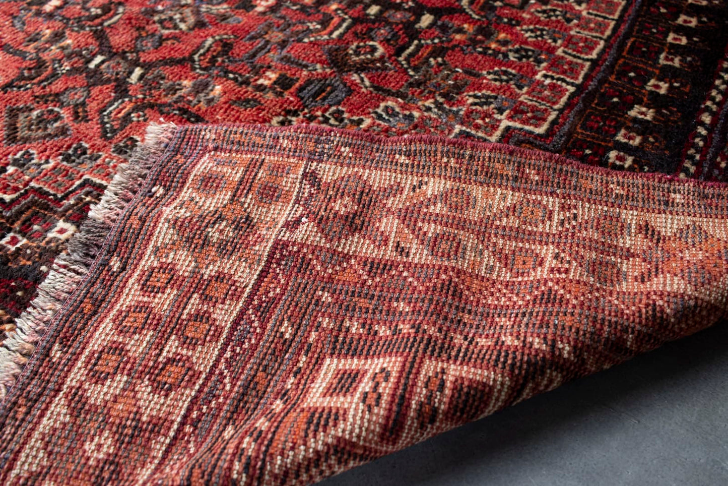 vintage qashqai rug