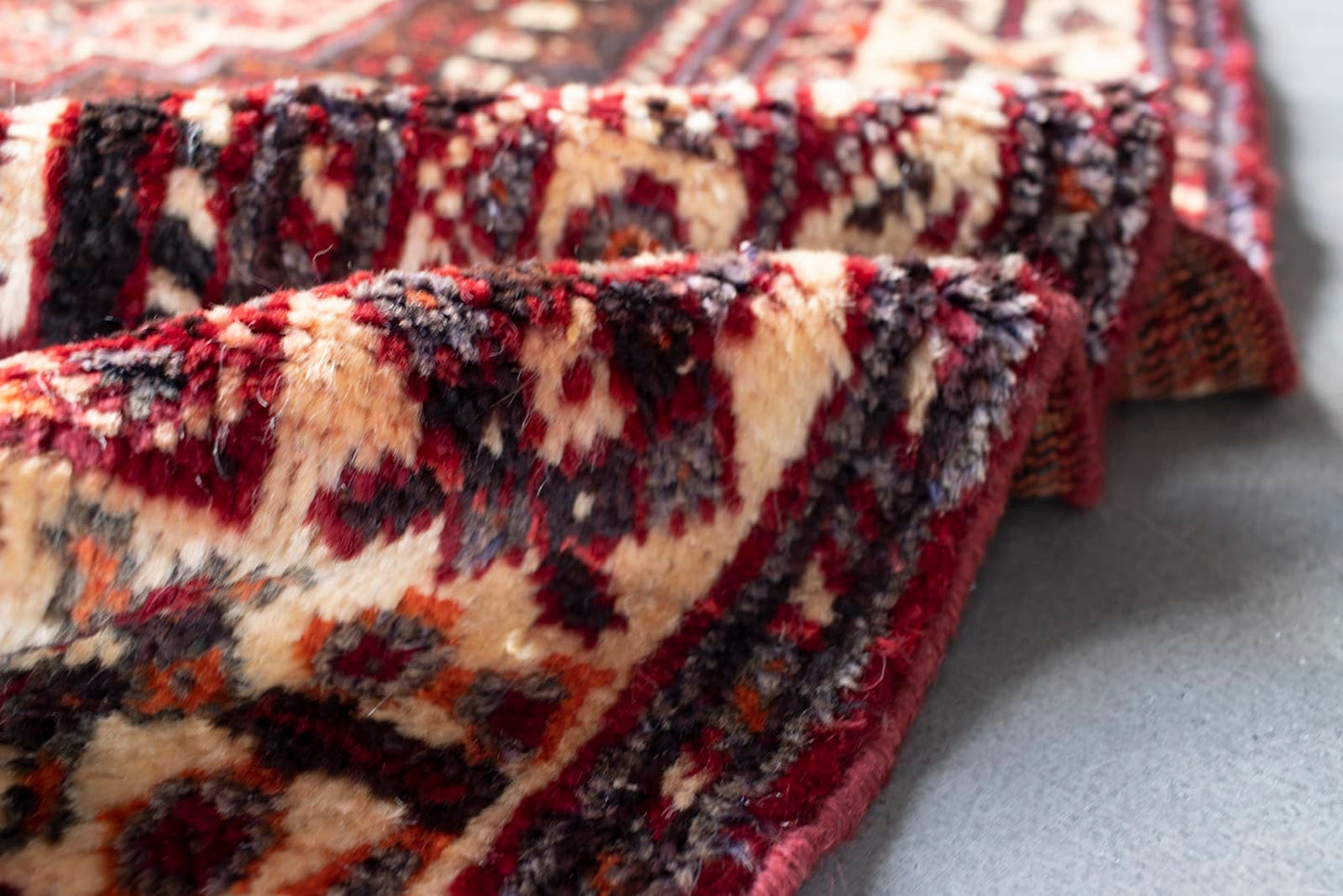 vintage qashqai rug
