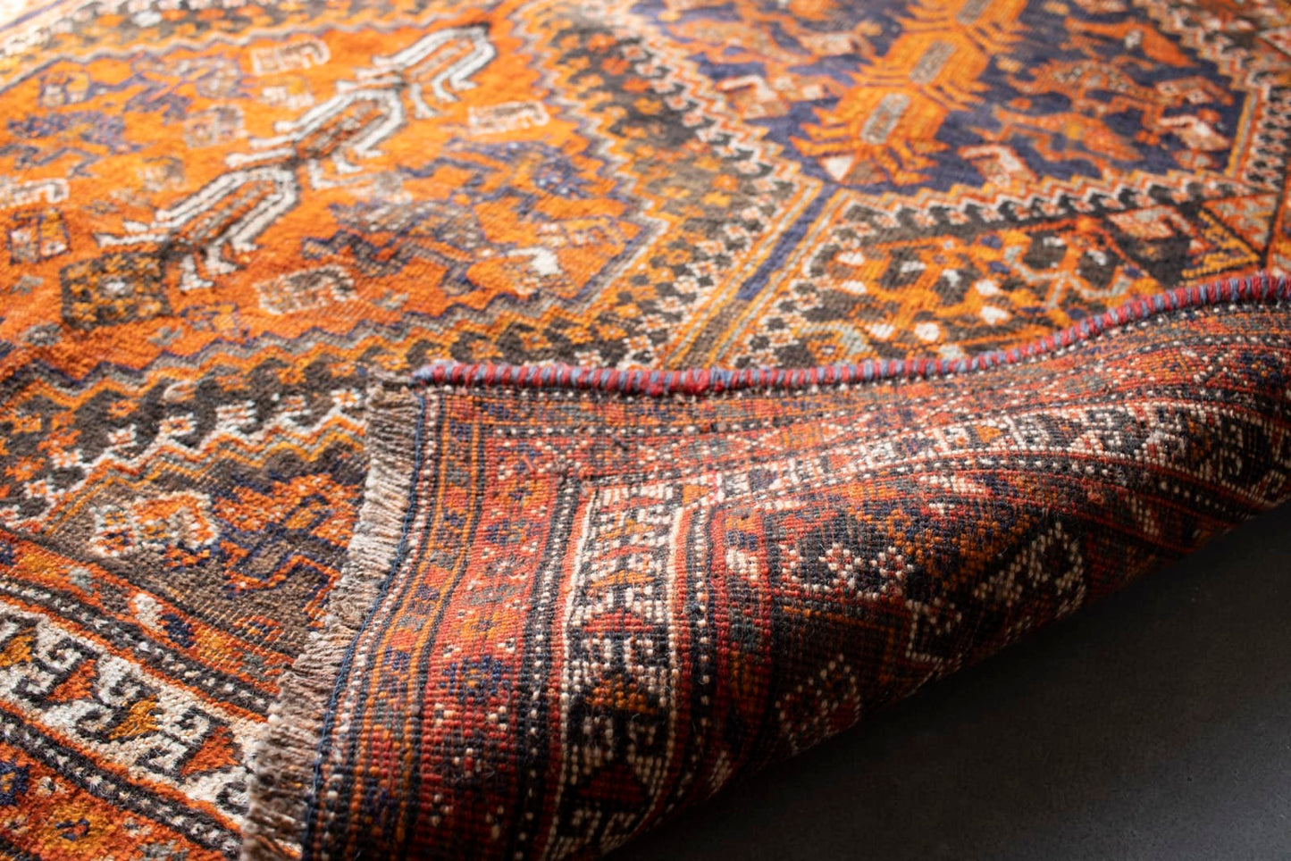 vintage shiraz rug