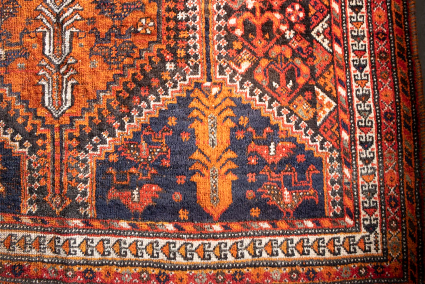 vintage shiraz rug