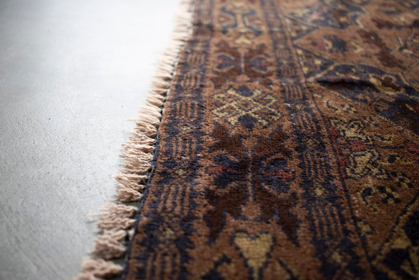 vintage baluch rug