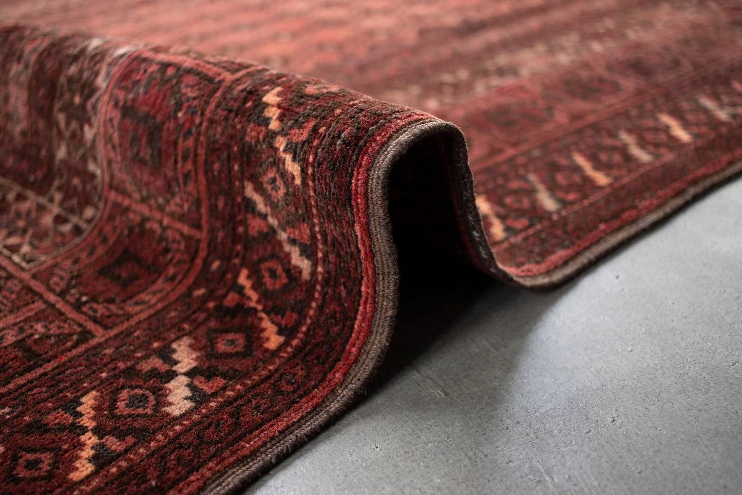 vintage turkmen rug