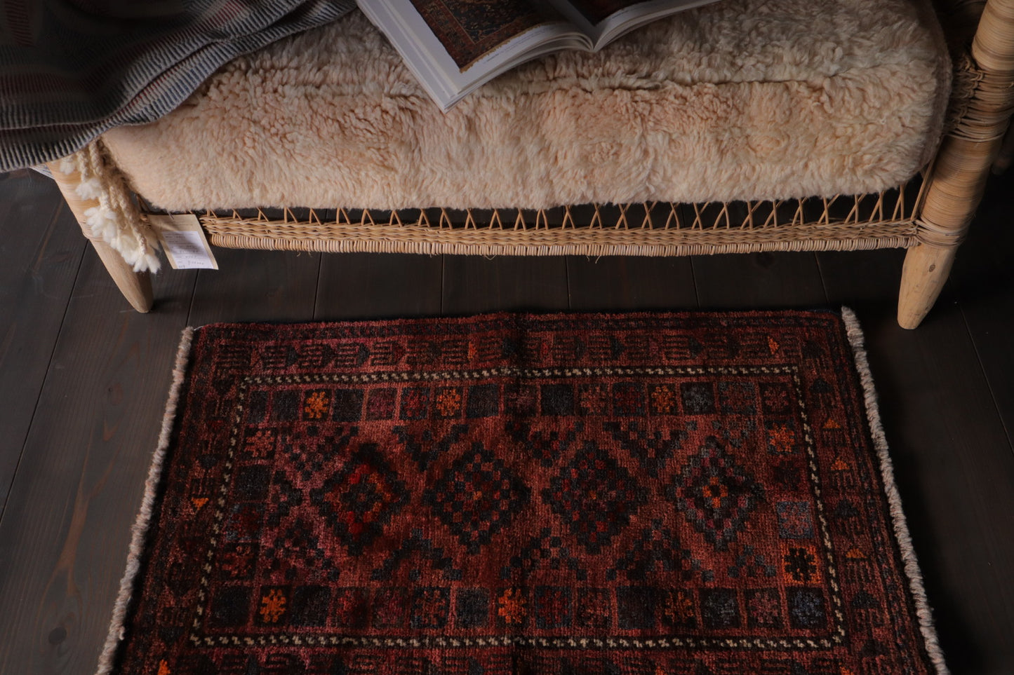 A-1826  baluch rug