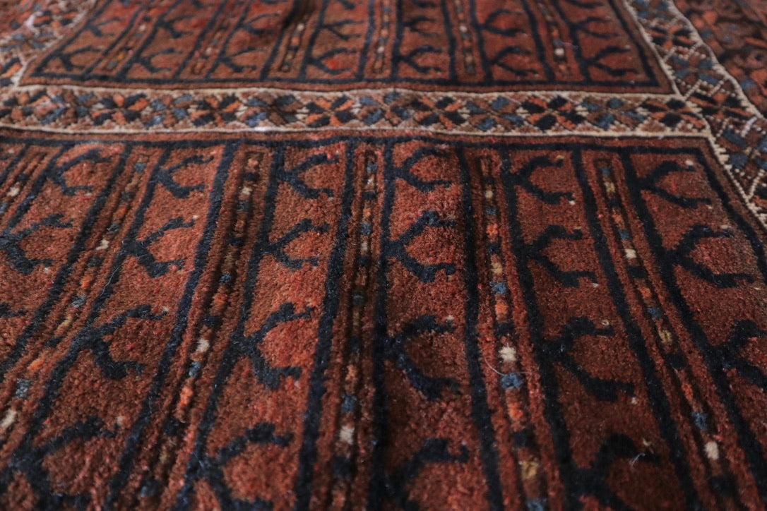 A-1761  turkmen rug
