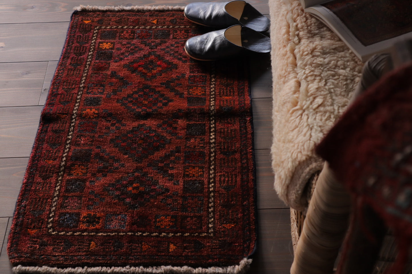 A-1826  baluch rug