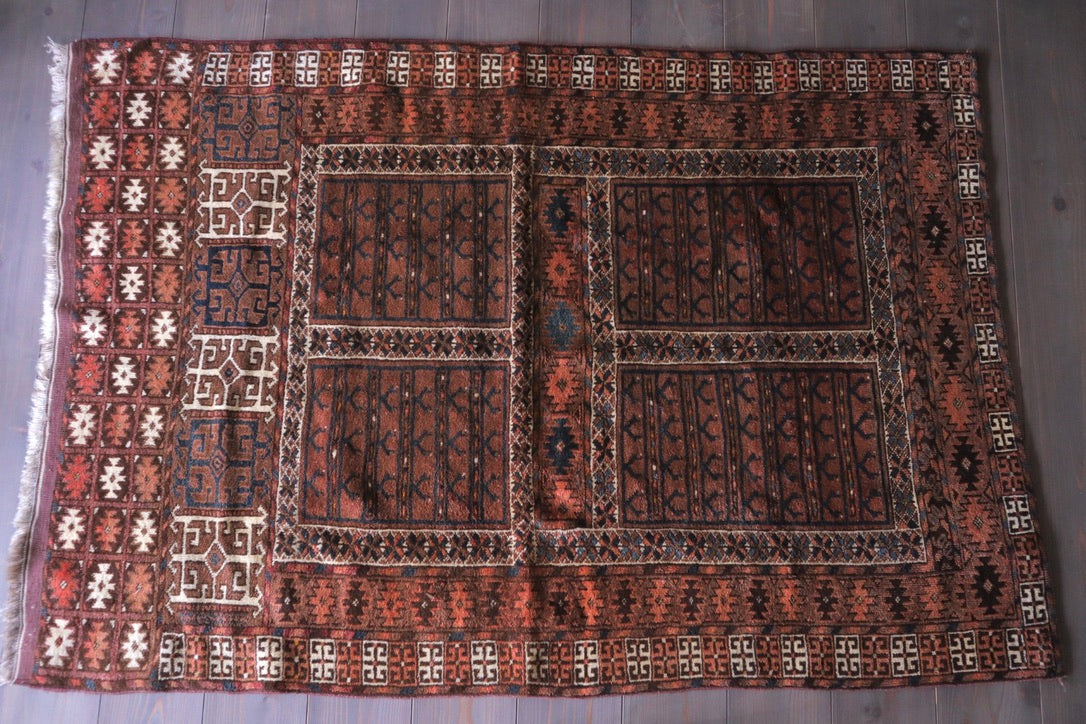 A-1761  turkmen rug