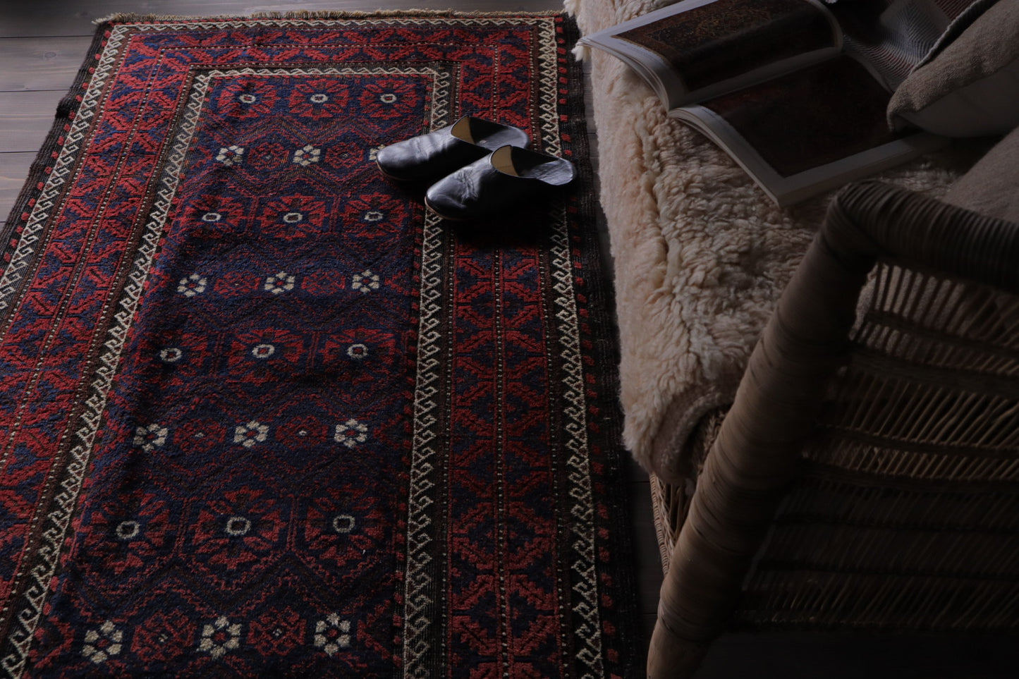 A-1900  baluch rug
