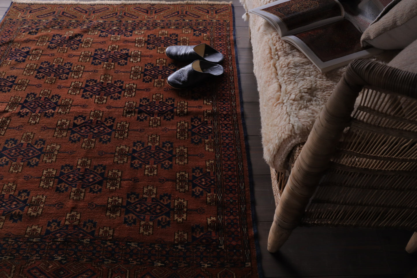 A-1817  turkmen rug