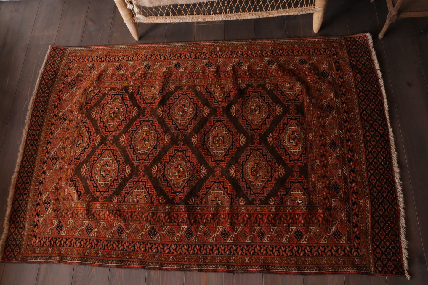 A-1818  turkmen rug