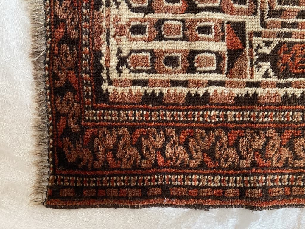 old Turkmen rug