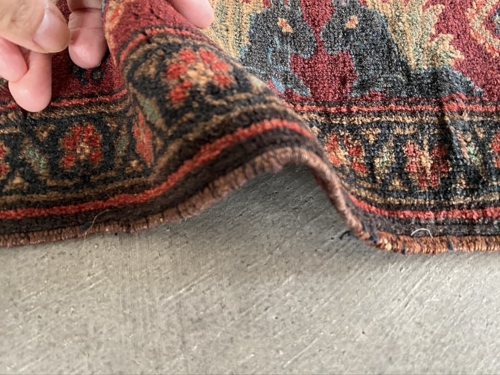 vintage baluch rug
