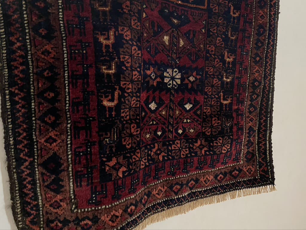 old baluch rug