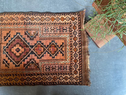 vintage baluch rug