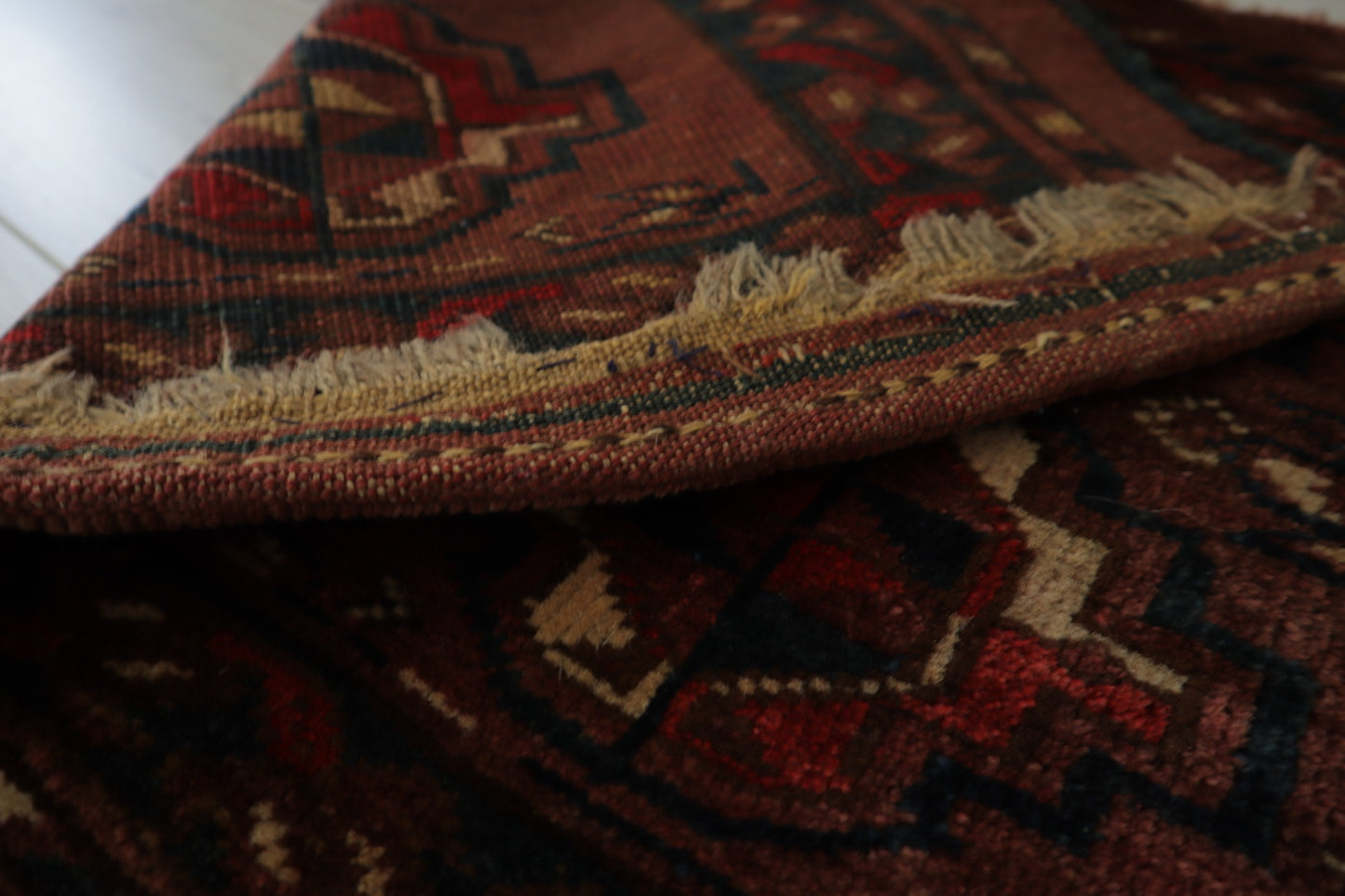 A-301 old turkmen rug