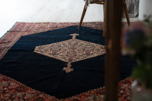 A-321 antique senneh rug