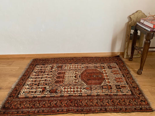 old Turkmen rug