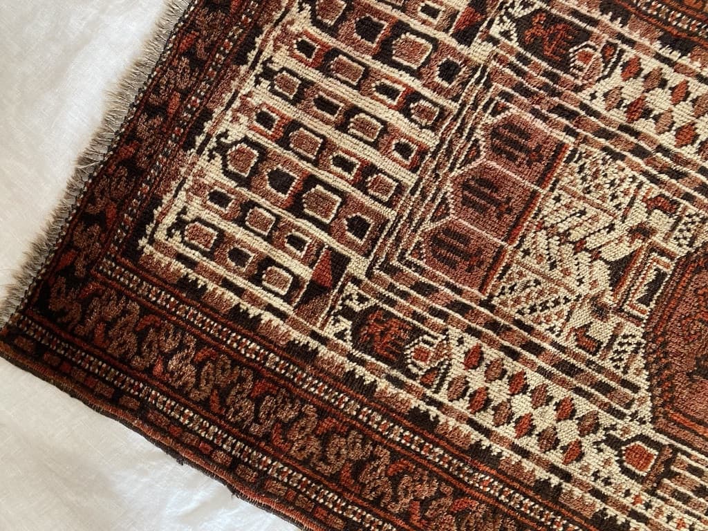 old Turkmen rug