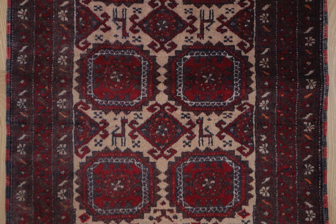 vintage Baluch rug