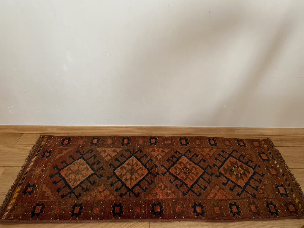 old turkmen rug