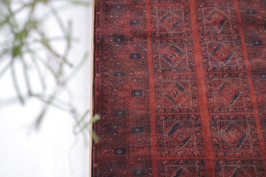 vintage turkmen rug