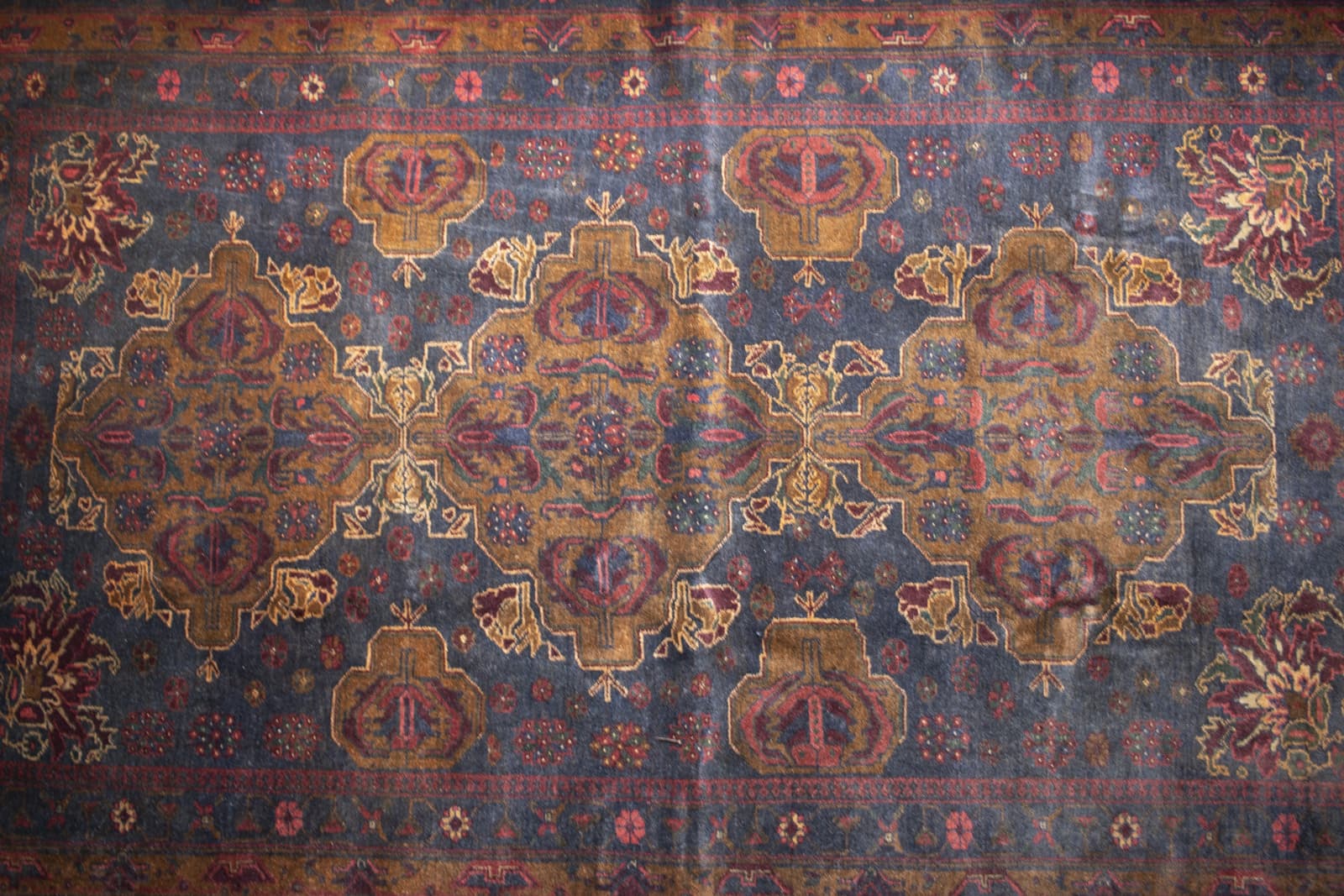 vintage baluch rug