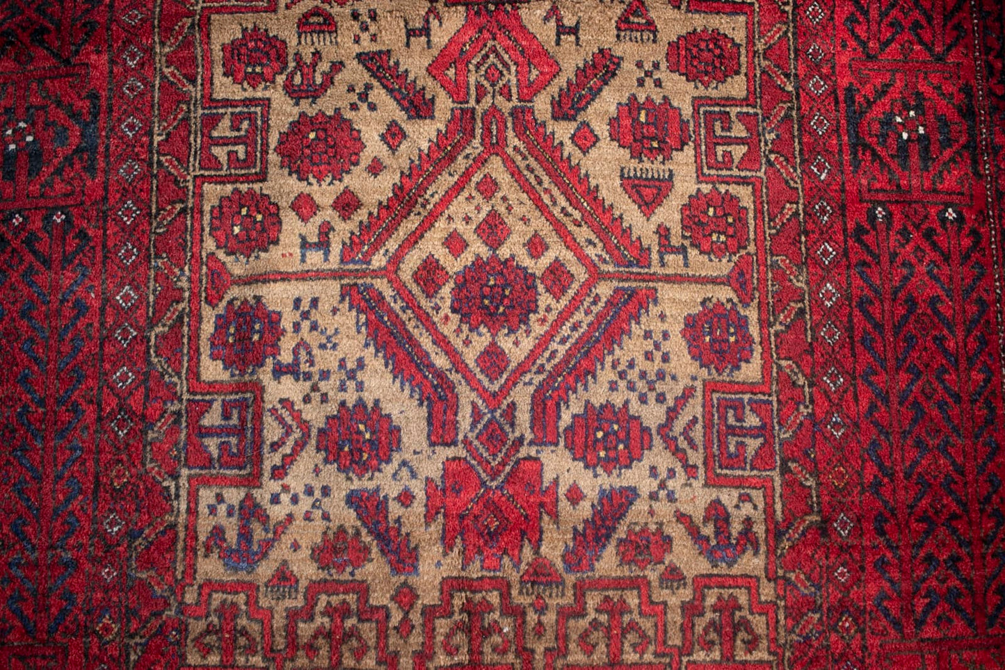 vintage baluch rug