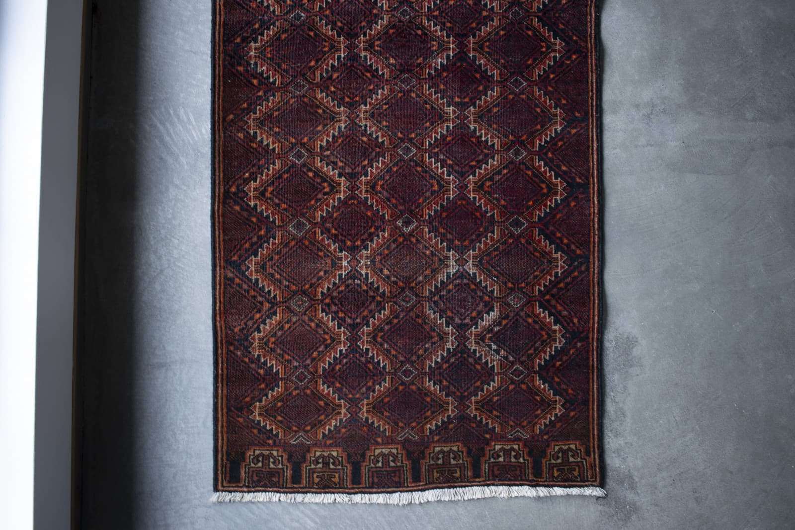 vintage baluch rug