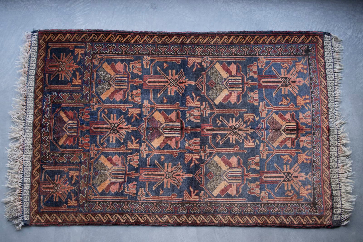 vintage baluch rug