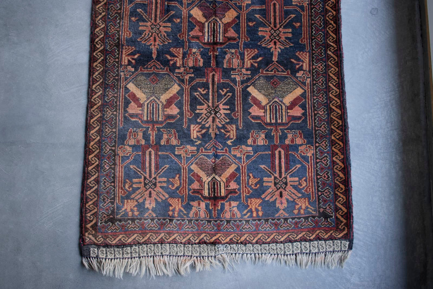 vintage baluch rug